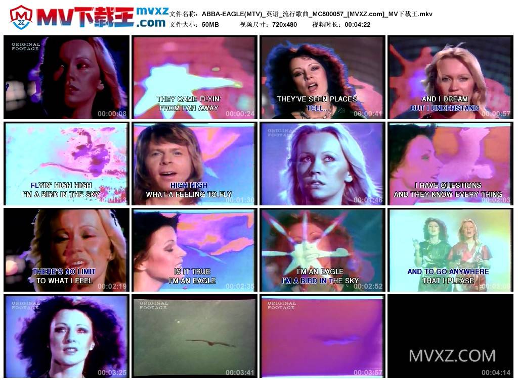 ABBA-EAGLE(MTV)_英语_流行歌曲_MC800057